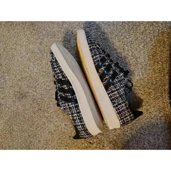 Men's Size 11.5 - Adidas Campus Inv x DayZ Shoes. Black White Plaid - Picture 4 of 9